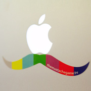 Mustache stickers